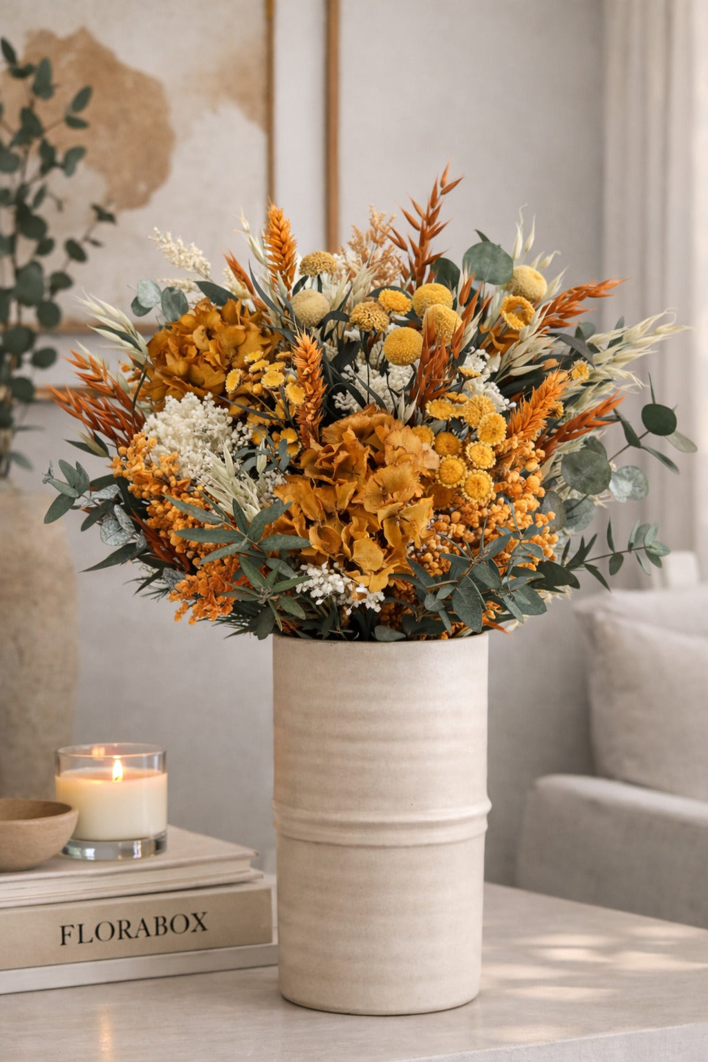 Antiguo Emma + Jarrón