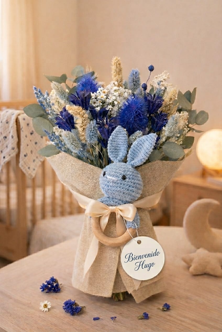 Ramo Azure Poème con Sonajero