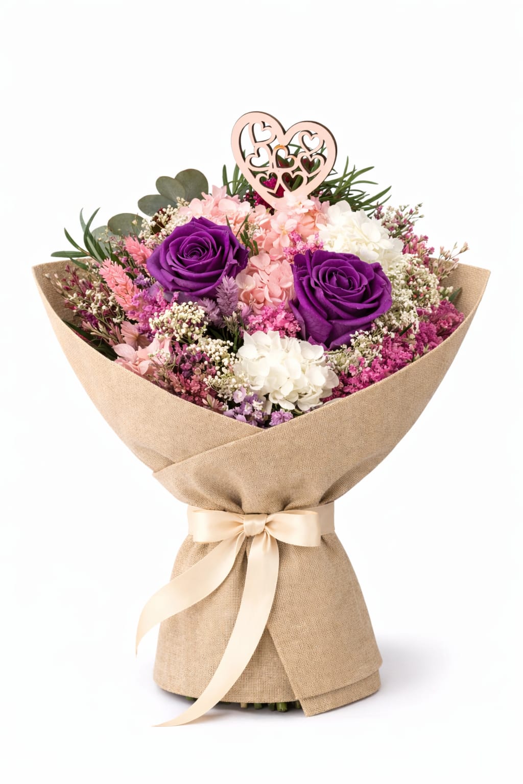 Ramo Preservado: Améthyste d’Amour