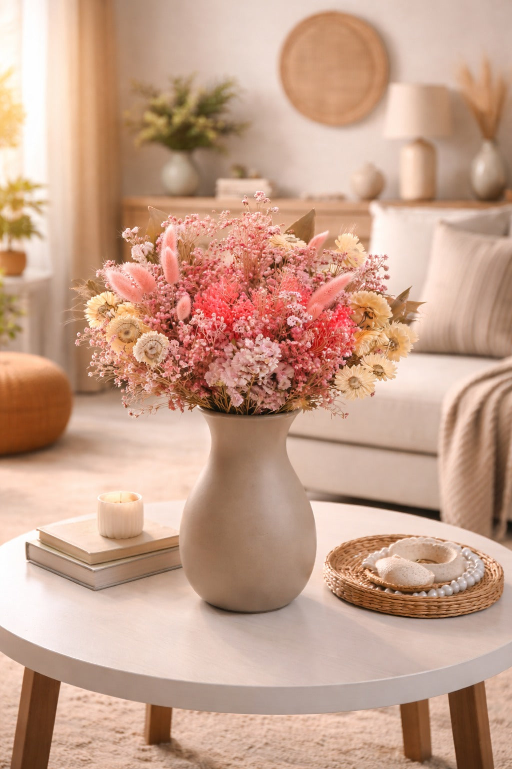 Ramo Trade L Rosa + Jarrón