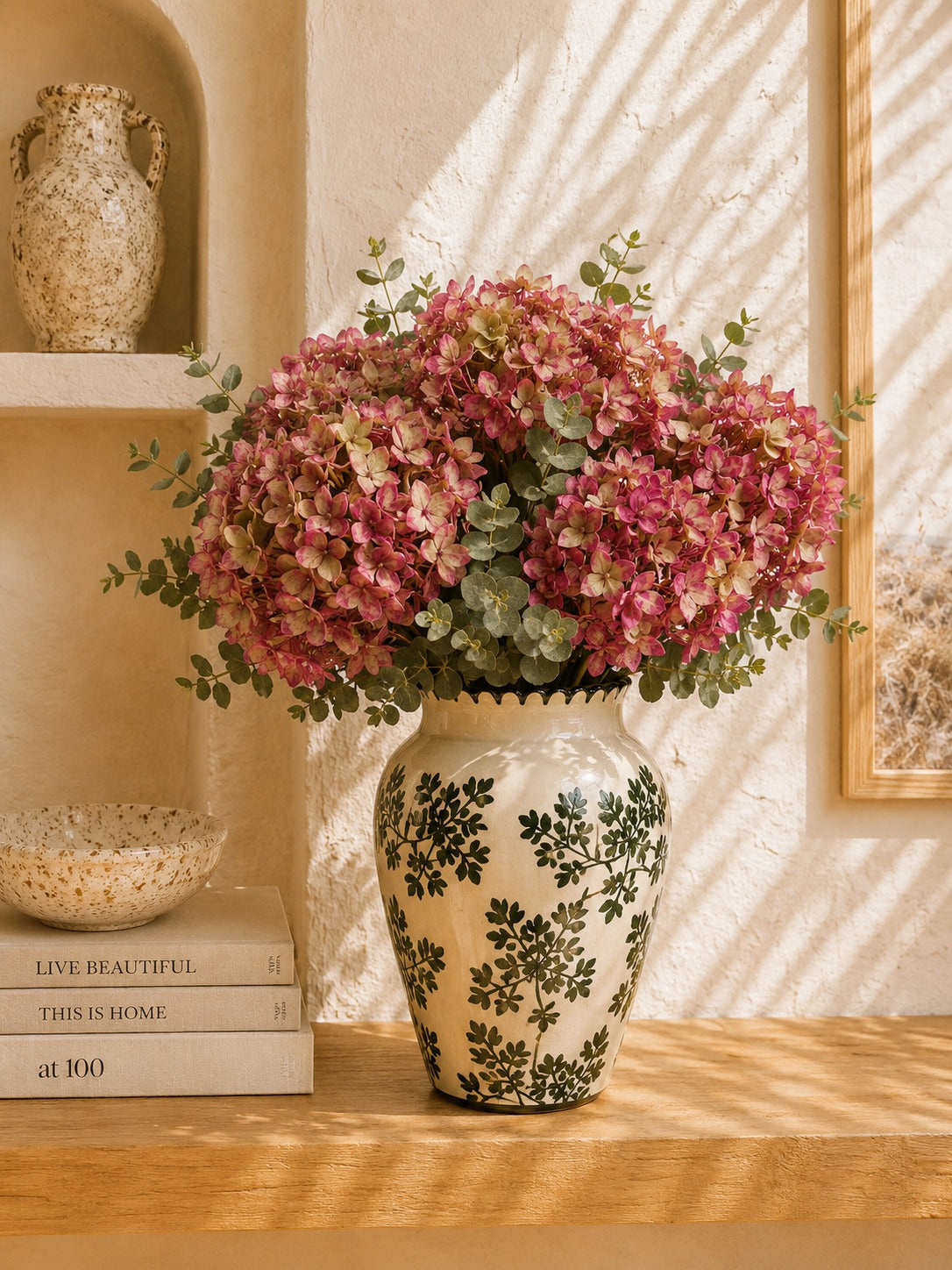 Rosalia Blush | Ramo + Jarrón